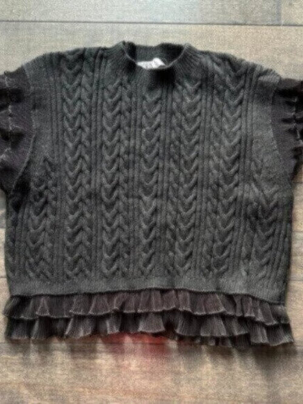 Zara Knit Cropped Sweater